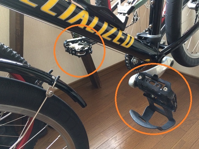 フラットペダルとハーフクリップ: 神戸の自転車好きな司法書士のブログ「今日も自転車操業中！」