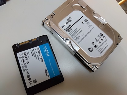 古いパソコン（NEC VS350/R）を早くする！（ストレージ換装